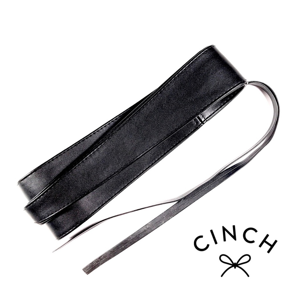 Obi Black Cinch Belt
